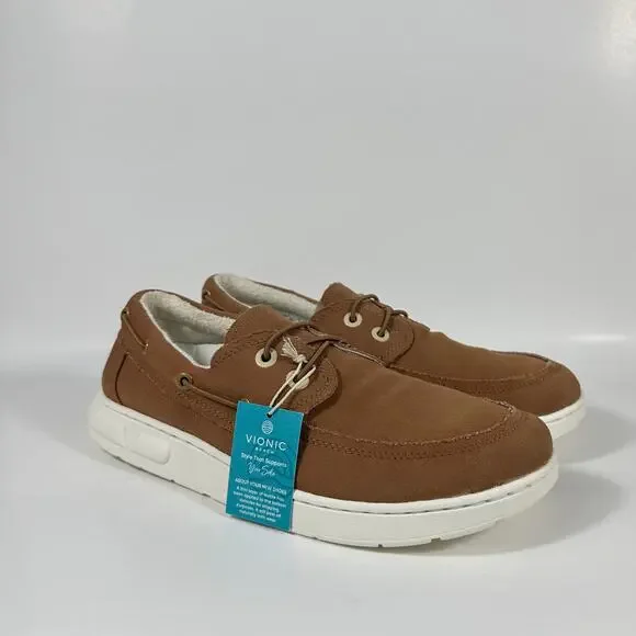 Vionic Skipper Boat Shoes – Men’s Size 9.5 – Eco-Conscious | NWT / No box - Picture 2 of 10